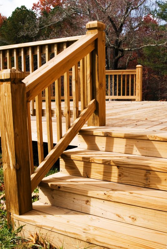 Railing Staining